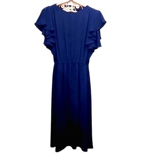 Pierre Cardin royal blue dress size 12